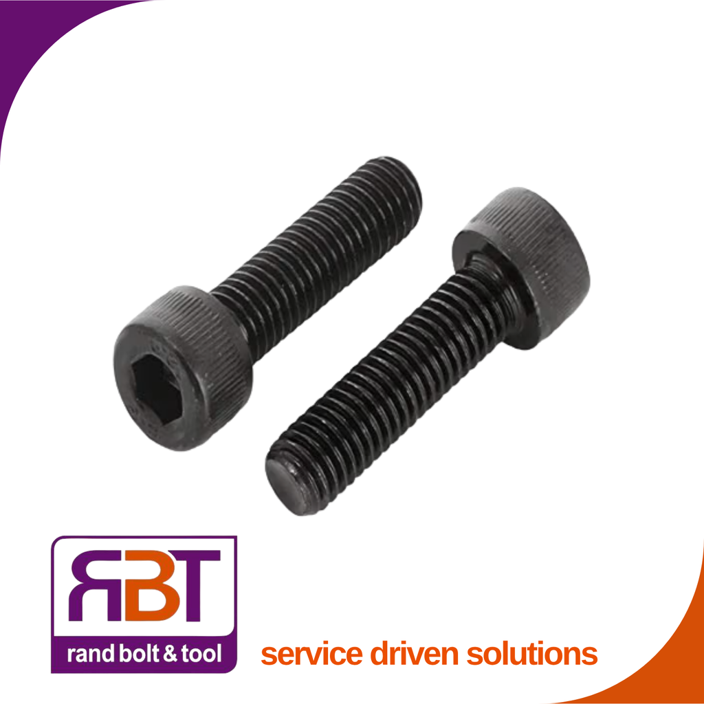 Socket Head Cap 2BA x 1/2 Black Gr.12.9 BS 2470 | Rand Bolt and Tools